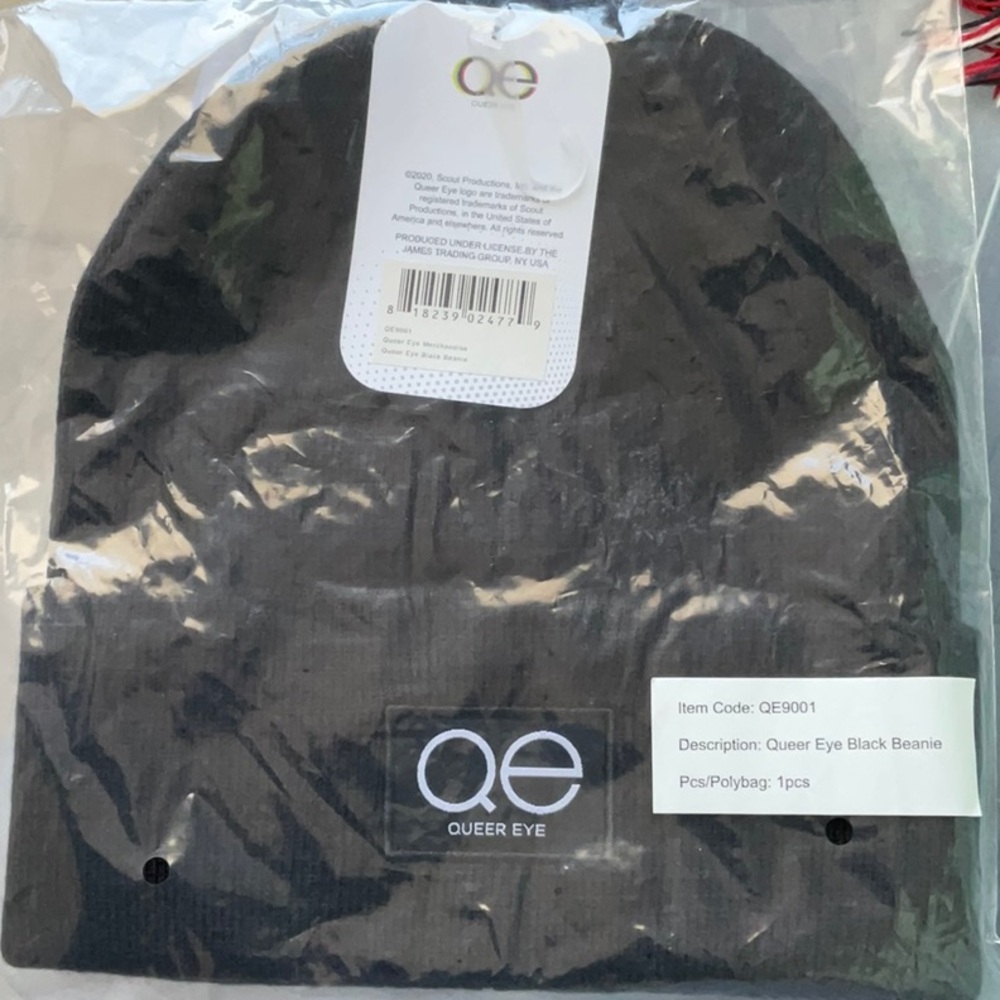 NEW Queer Eye Black Beanie